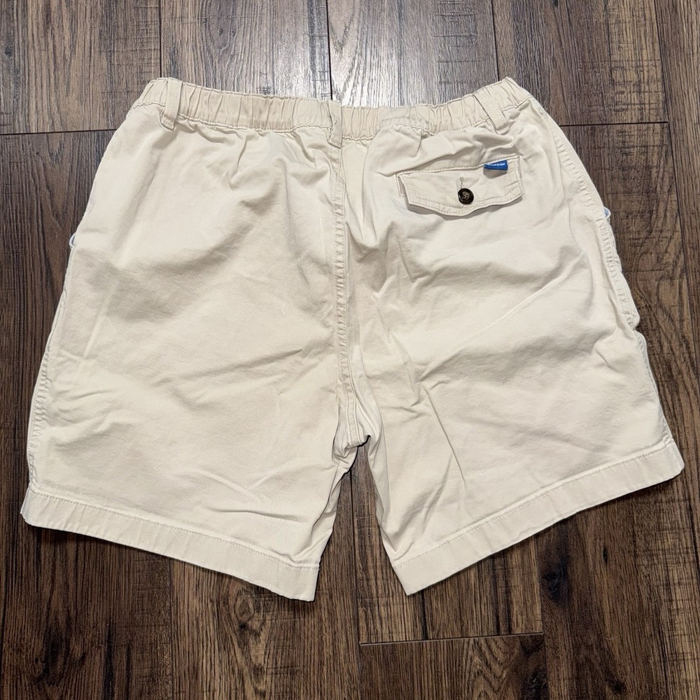 Chubbies Chino Shorts Mens Size Large Beige Preppy Short 7" Inseam